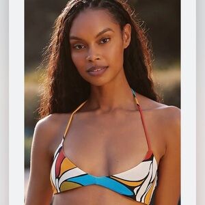 NEW Cala de la cruz LAVETA BIKINI TOP Sz Medium